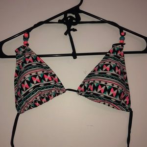 Bikini top Aztec print